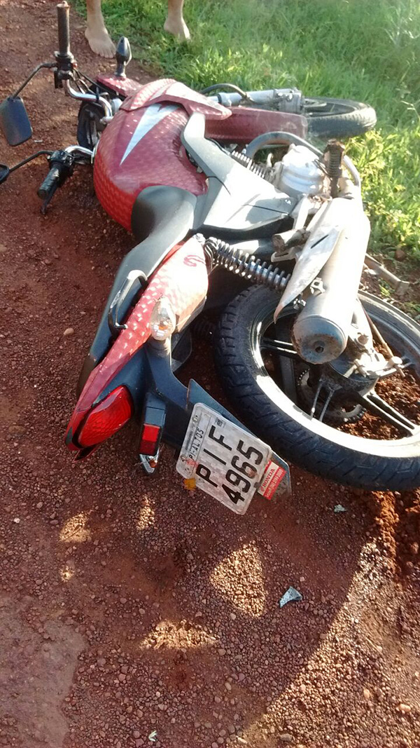 Jovem morre em grave acidente com moto na BR-343, em Altos